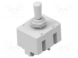 Switch: toggle; Pos: 3; (ON)-ON-(ON); 15A/115VAC; 20A/28VDC