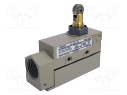 Limit switch; oblong metal roller Ø12,7mm; SPDT; 10A; max.250VAC