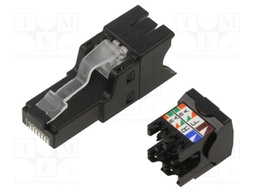 Plug; RJ45; PIN: 8; Cat: 6a; Layout: 8p8c; 26AWG÷22AWG; for cable