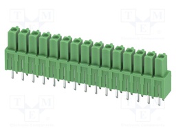 PCB headers, nominal cross section: 1.5 mm?, color: green, n