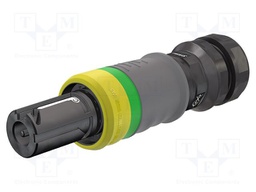 Connector: AC supply; screw terminal (AxiClamp); female; 16BL