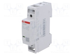 Contactor: 2-pole installation; NO x2; 400VAC; 400VDC; 20A; DIN