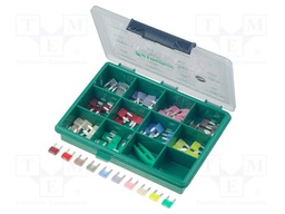 Kit contents: fuses; fuse; 11,9mm; 32V; 100pcs; Fuse: automotive