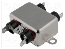 Filter: anti-interference; 250VAC; Cx: 9nF; Cy: 2.8nF; 1.7mH; D: 54mm