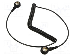 Connection cable; ESD; Application: earthing ESD wristbands; 1MΩ