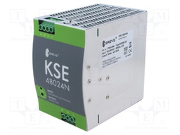 Power supply: switched-mode; for DIN rail; 480W; 24VDC; 20A; IP20