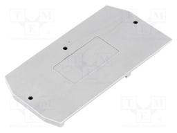 End plate; Application: WS-2.5; grey