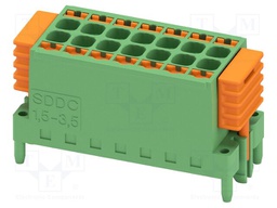 PCB direct plug, nominal cross section: 1.5 mm?, color: gree