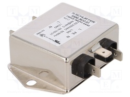 Filter: anti-interference; 250VAC; Ioper.max: 4A; Ir: 0.5mA