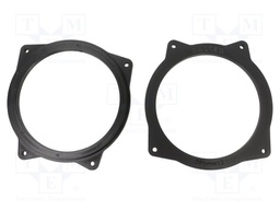 Spacer ring; 165mm; BMW; BMW i4; 2pcs; PETG