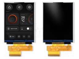 Display: TFT; 3.2"; 240x320; Illumin: LED; 55.04x77.7mm; RGB