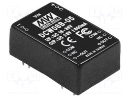 Converter: DC/DC; 8W; Uin: 9÷18V; Uout: 15VDC; Uout2: -15VDC; 15g