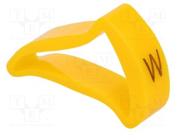 Markers for cables and wires; Label symbol: W; 15÷20mm; H: 25mm