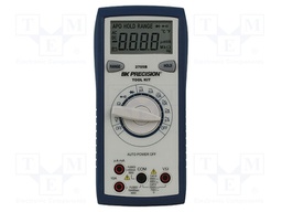 Digital multimeter; LCD 3,75 digit (4000); 2x/s; 0÷50°C