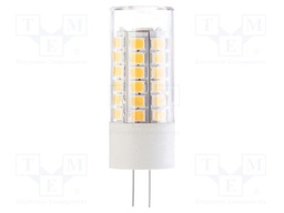 LED lamp; white warm; G4; 12VDC; 12VAC; 385lm; P: 3.2W; 3000K; IP20