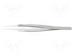 Tweezers; 135mm; Blades: straight,narrowed; Blade tip shape: flat