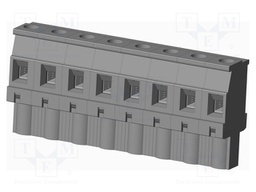 Connector: pluggable terminal block; plug; female; angled 90°