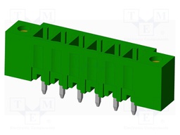 Connector: pluggable terminal block; socket; male; straight; THT