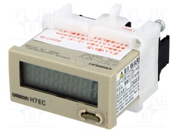 Counter: electronical; LCD; pulses; 99999999; IP66; IN 1: voltage