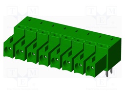 Connector: pluggable terminal block; socket; female; angled 90°