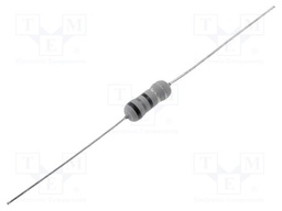 Resistor: metal film; fusible; THT; 330Ω; 1W; ±10%; Ø3.5x10mm; axial