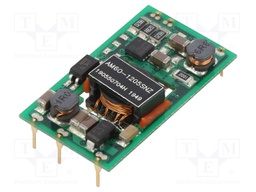 Converter: DC/DC; 6W; Uin: 9÷18V; 5VDC; Iout: 1.2A; 1,2"x0,8"; 4.7g