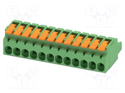 PCB connector, nominal cross section: 2.5 mm?, color: green,