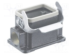 Han 6M Base Surface LC 1 Lever 2 x M20