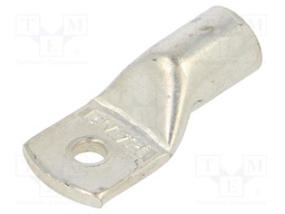 Tip: ring tube; M6; 70mm2; crimped; for cable; tinned; copper; 6.5mm