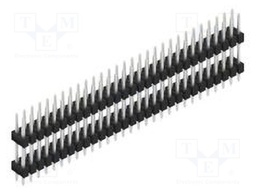 Connector: pin strips; pin header; male; PIN: 58; 2.54mm; THT; 2x29
