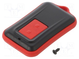 Enclosure: for remote controller; ABS; Number of buttons: 2