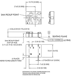 Converter: DC/DC; 1W; Uin: 2.97÷3.63V; Uout: 3.3VDC; Iout: 303mA; SMD