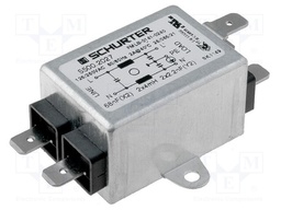 Filter: anti-interference; mains; 250VAC; Cx: 68nF; Cy: 2.2nF; 4mH