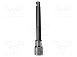 Socket; hex key,spherical,socket spanner; HEX 10mm; 1/2"