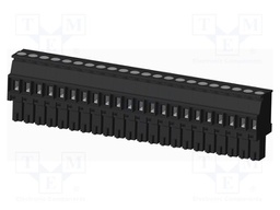 Connector: pluggable terminal block; plug; female; angled 90°