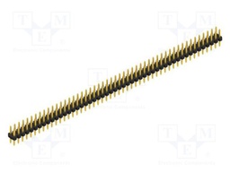 Connector: pin strips; pin header; male; PIN: 100; 2mm; THT; 2x50