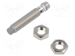 Sensor: inductive; OUT: PNP / NC; 0÷6mm; 6÷36VDC; M8; IP67; 100mA