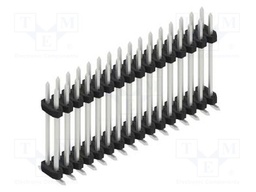Connector: pin strips; pin header; male; PIN: 32; 2mm; SMT; 2x16