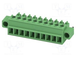 Pluggable terminal block; 3.81mm; ways: 10; straight; plug; female
