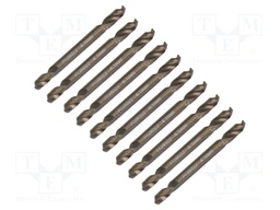 Drill bit; for metal; Ø: 4.1mm; L: 55mm; Working part len: 14mm