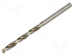 Drill bit; for metal; Ø: 4mm; 2pcs; blister; HSS SUPER