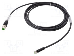 Cable: for sensors/automation; PIN: 3; 3m; 60VDC; 50VAC; 4A; Cores: 3