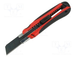Knife; universal; 25mm; pulled out, breakable blade