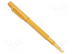 Insulation probe; yellow; Features: pocket size; Tip: hook