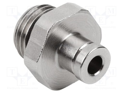 Straight push-in fitting; Mounting: G1/4-AG; Man.series: STV-GE