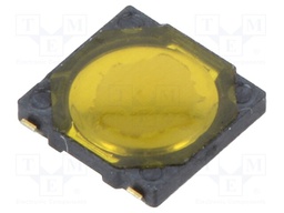 Microswitch TACT; Pos: 2; 0.05A/12VDC; SMT; none; 4.9x4.9mm; 0.8mm