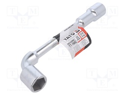 Key; L-type,socket spanner; HEX 22mm; Chrom-vanadium steel