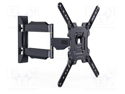 Holder; for wall mounting; 32kg; 32÷55"; black