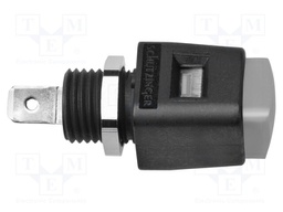 Laboratory clamp; grey; 70VDC; 16A; Contacts: nickel; -25÷90°C