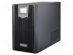 Power supply: UPS; 190x467x335mm; 2.4kW; 3kVA; 28.1kg; 9Ah; 0÷40°C